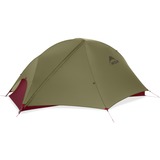 MSR FreeLite 1 Ultralight Backpacking Tent Olijfgroen/rood