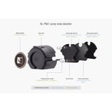 Noctua NL-LC1-24 waterkoeling Zwart/bruin