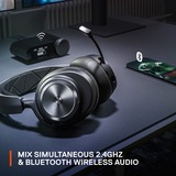 SteelSeries Arctis Nova Pro Wireless over-ear gaming headset Zwart, Bluetooth, Pc, PlayStation 4, PlayStation 5, Nintendo Switch