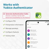 Yubico NFC security key Zwart, USB-A, NFC