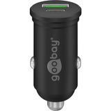 goobay 45W Dual USB PD autolader Zwart, 1x USB-C, 1x USB-A