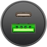 goobay Dual-USB PD Autolader (45 W) Zwart