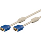 goobay VGA kabel, 10 m Grijs, VGA > VGA