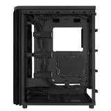 ASUS ProArt PA401 Wood Edition - Tempered Glass Panel midi tower behuizing Zwart | 2x USB-A | 2x USB-C | Window