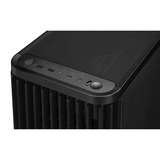 ASUS ProArt PA401 Wood Edition - Tempered Glass Panel midi tower behuizing Zwart | 2x USB-A | 2x USB-C | Window
