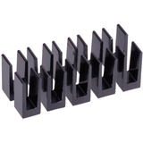 Alphacool GPU RAM Aluminium Heatsinks Zwart, 10 stuks, 7 x 7 mm