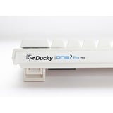 Ducky One 2 Pro Mini, gaming toetsenbord Wit, BE Lay-out, Cherry MX2A Blue, RGB leds, 60%, ABS