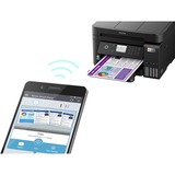 Epson EcoTank ET-3850 all-in-one inkjetprinter Zwart, Afdruk, Scan, Kopie, USB, LAN, WiFi