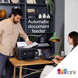 Epson EcoTank ET-3850 all-in-one inkjetprinter Zwart, Afdruk, Scan, Kopie, USB, LAN, WiFi