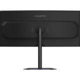 GIGABYTE G34WQC2 34" Curved UltraWide gaming monitor Zwart/grijs, 2x HDMI, 2x DisplayPort, 200 Hz