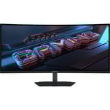 GIGABYTE  34" Curved UltraWide gaming monitor Zwart/grijs