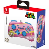 HORI Horipad Mini - Peach gamepad Roze/blauw, Nintendo Switch