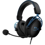 HyperX Cloud Alpha S over-ear gaming headset Zwart/blauw, PC, PlayStation 4