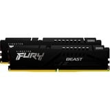 Kingston FURY 16 GB DDR5-6000 Kit werkgeheugen Zwart, KF560C30BBK2-16, Beast, XMP