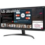 LG UltraWide 29WP500-B 29" monitor Zwart, 2x HDMI, 75Hz