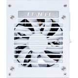 Lian Li SP850 V2 Gold, 850 Watt voeding  Wit, 2x PCIe, Kabelmanagement
