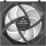 Lian Li UNI FAN SL-INF FLEX 120 RGB case fan Zwart, 120 x 124 x 28 mm, PWM