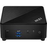 MSI Cubi 5 12M-001EU mini-pc Zwart | Core i7-1255U | Iris Xe Graphics | 16 GB | 512 GB SSD