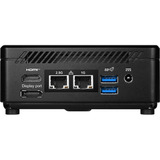 MSI Cubi 5 12M-001EU pc-systeem Zwart | Core i7-1255U | Iris Xe Graphics | 16 GB | 512 GB SSD