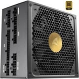 Sharkoon Rebel P30 Gold 1000W voeding  Zwart, 1x 12VHPWR, 4x PCIe, Kabelmanagement