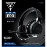 Turtle Beach Stealth Pro over-ear gaming headset Zwart, PlayStation 5, PlayStation 4, PC, Mac, Nintendo Switch, Smartphone, Bluetooth