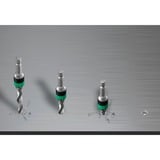 Wera 847/7 Combiboor-bit set, 7‑delig schroefdraad reparatie gereedschap Zwart/groen