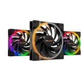 be quiet! Light Wings PWM 140 mm high-speed Triple Pack case fan Zwart, 3 stuks, 4-pin PWM fan-connector