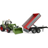 bruder Fendt Vario 211 met voorlader en kipwagen Modelvoertuig 02182