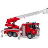 bruder Scania Super 560R brandweerwagen met ladder, waterpomp en licht en geluid Modelvoertuig 03591