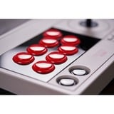 8BitDo Arcade Stick joystick Grijs, Switch 1, Switch 2, Pc, Bluetooth / 2.4G / USB-C