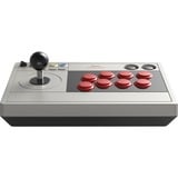 8BitDo Arcade Stick joystick Grijs, Switch 1, Switch 2, Pc, Bluetooth / 2.4G / USB-C