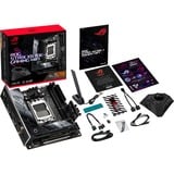 ASUS ROG STRIX X670E-I GAMING WIFI socket AM5 moederbord Zwart/zilver, RAID, 2.5Gb-LAN, WLAN, BT, Sound, Mini-ITX