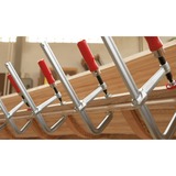 BESSEY classiX GS40 lijmklem Zilver/rood, 400 / 120