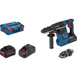 Bosch GBH 18V-26 F Professional boorhamer Blauw/zwart, 2x ProCORE 18V 5,5Ah batterij