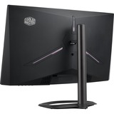 Cooler Master GM27-CF 27" Curved gaming monitor Donkergrijs/zwart, 2x HDMI, DisplayPort, 165 Hz