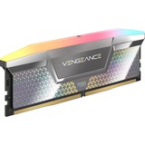 Corsair 48 GB DDR5-8400 Kit werkgeheugen Zilver, CMHC48GX5M2X8400C40, Vengeance RGB, XMP
