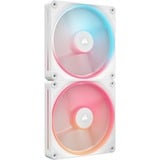 Corsair iCUE LINK LX140-R RGB Reverse Starterskit case fans Wit, 2 stuks, 140 x 140 x 25 mm, PWM