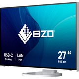 EIZO EV2795-WT 27" monitor Wit, HDMI, DisplayPort, 3x USB-A 3.2 (5 Gbit/s), USB-B, 2x USB-C 3.2 (5 Gbit/s), RJ-45