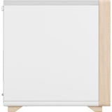 Fractal Design Summit Chalk White Solid midi tower behuizing Wit/houtkleur | 2x USB-A | 1x USB-C