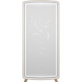 Fractal Design Summit Chalk White Solid midi tower behuizing Wit/houtkleur | 2x USB-A | 1x USB-C