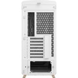 Fractal Design Summit Chalk White Solid midi tower behuizing Wit/houtkleur | 2x USB-A | 1x USB-C