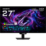 GIGABYTE AORUS ELITE FO27Q24G 26.5" gaming monitor Zwart, 1x DisplayPort, 2x HDMI, 1x USB-C, 240 Hz