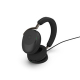 Jabra Evolve3 85 over-ear headset Zwart, Unified Communications (UC), Link390 USB-C