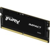 Kingston FURY 16 GB DDR5-5600 laptopgeheugen Zwart, KF556S40IB-16, Impact