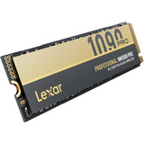 Lexar NM1090 PRO 4 TB SSD Zwart/goud, M.2 2280, PCIe Gen 5x4