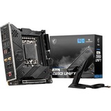 MSI MEG Z690I UNIFY, socket 1700 moederbord RAID, 2.5Gb-LAN, WiFi 6, BT, Sound, Mini-ITX