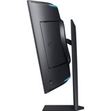 SAMSUNG S55CG97WNU Mini LED Gaming Monitor Odyssey Ark G97NC 55" 4K UHD Curved  Zwart, 165 Hz, HDMI, DisplayPort, USB, Audio, WLAN, AMD FreeSync, Tizen