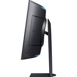 SAMSUNG S55CG97WNU Mini LED Gaming Monitor Odyssey Ark G97NC 55" 4K UHD Curved  Zwart, 165 Hz, HDMI, DisplayPort, USB, Audio, WLAN, AMD FreeSync, Tizen