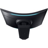SAMSUNG S55CG97WNU Mini LED Gaming Monitor Odyssey Ark G97NC 55" 4K UHD Curved  Zwart, 165 Hz, HDMI, DisplayPort, USB, Audio, WLAN, AMD FreeSync, Tizen