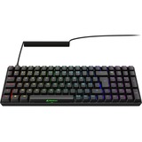 Sharkoon SKILLER SGK50 S2 RGB mechanisch gaming toetsenbord Zwart, BE lay-out (AZERTY), Gateron Red, 96%, Hot-swappable